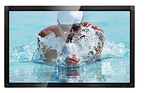 GOWE 32 Inch Infrared Touch Screen Monitor - Standalone 2-Point Touch Display for Interactive Kiosks, Digital Signage & Education (No PC Required)
