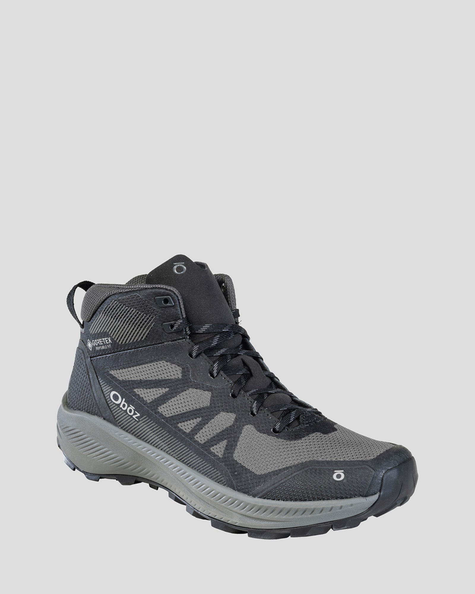 Oboz Katabatic LT Mid GTX Wide Men's Hiking Boots - Black Sea | Waterproof & Durable for Outdoor Adventures