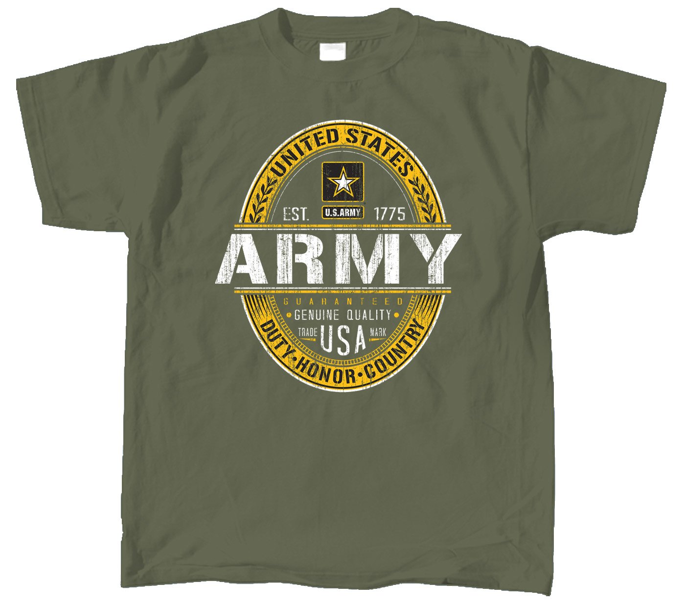 Joe Blow Military Army Oval T-Shirt - Premium Cotton Vintage Style Tee for Men | Perfect for Casual Wear, Military Appreciation Events & Patriotic Outfits