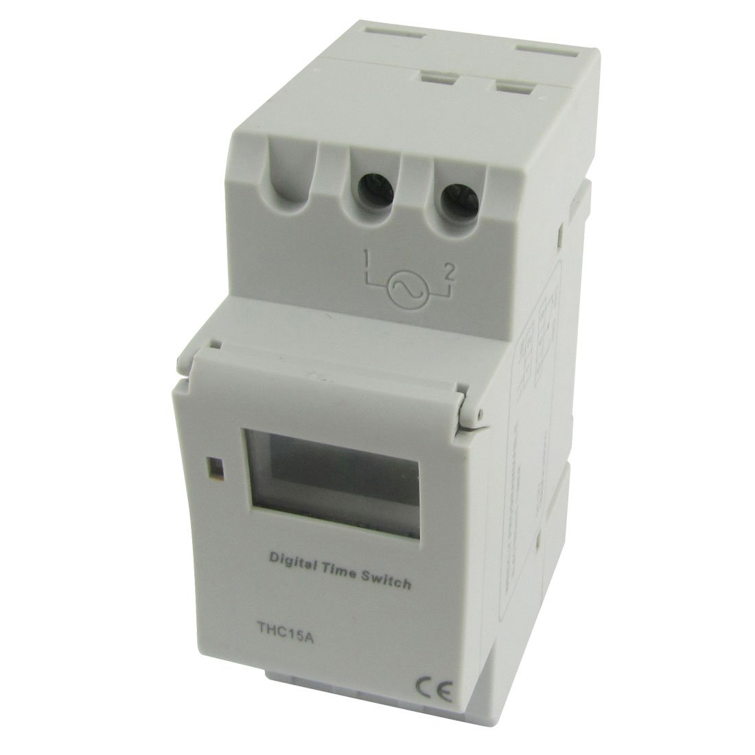 uxcell Digital LCD Weekly Programmable Timer Switch - 12V DC/AC Time Relay for Home Automation, Lighting Control & Appliance Scheduling