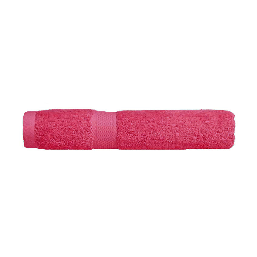 Premium 100% Combed Cotton Bath Towels - Soft & Absorbent Fuchsia Hand Towels for Bathroom, Gym, Spa & Travel | Eco-Friendly & Quick-Drying