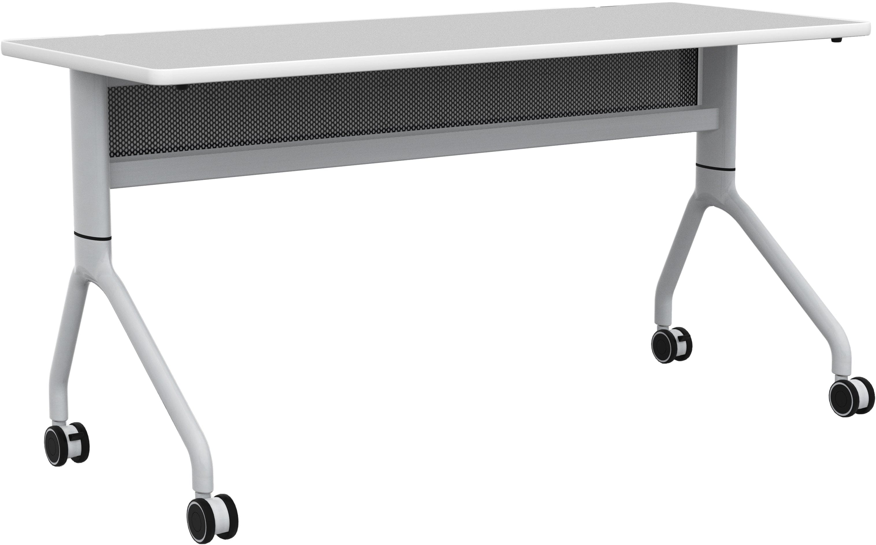 Safco Rumba 60 x 24 Inch Flip Nesting Table - Space-Saving Office & Home Furniture for Meetings, Dining, or Workspace [RBA6024FL]