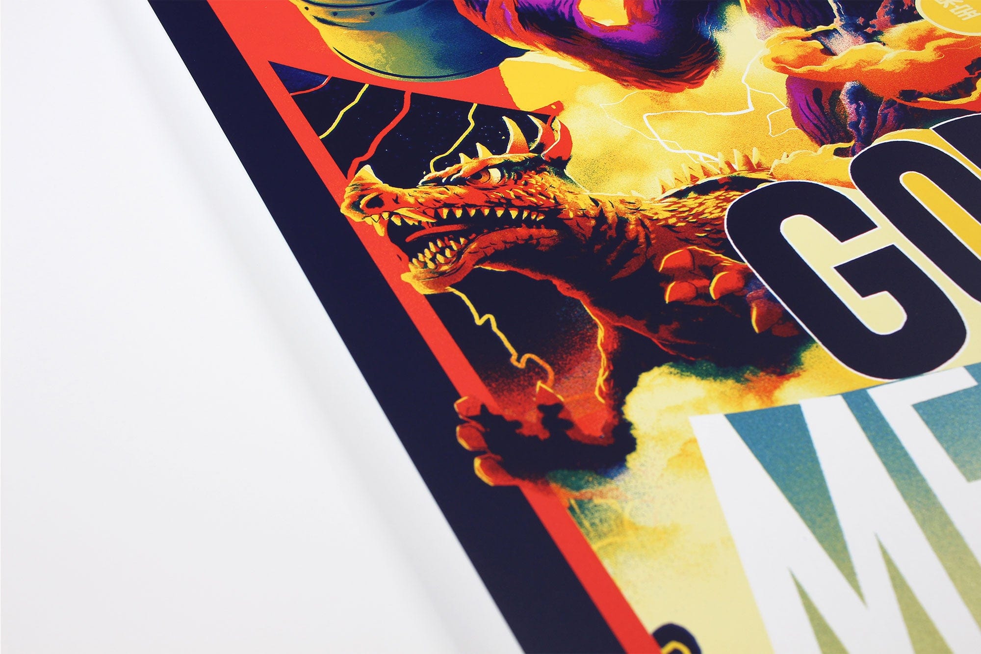 Godzilla Vs. Mechagodzilla Movie Poster - Premium Quality Wall Art for Home Theater, Game Room & Anime Fan Decor