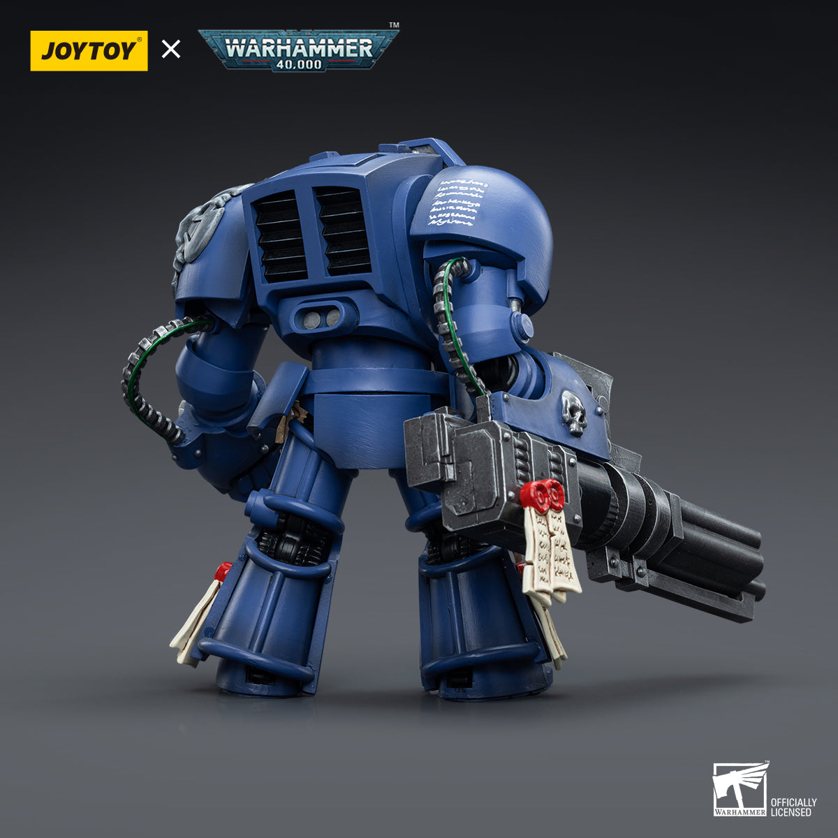 1/18 JOYTOY Warhammer 40K Ultramarines Terminators Action Figure - Collectible Miniature for Tabletop Gaming & Display