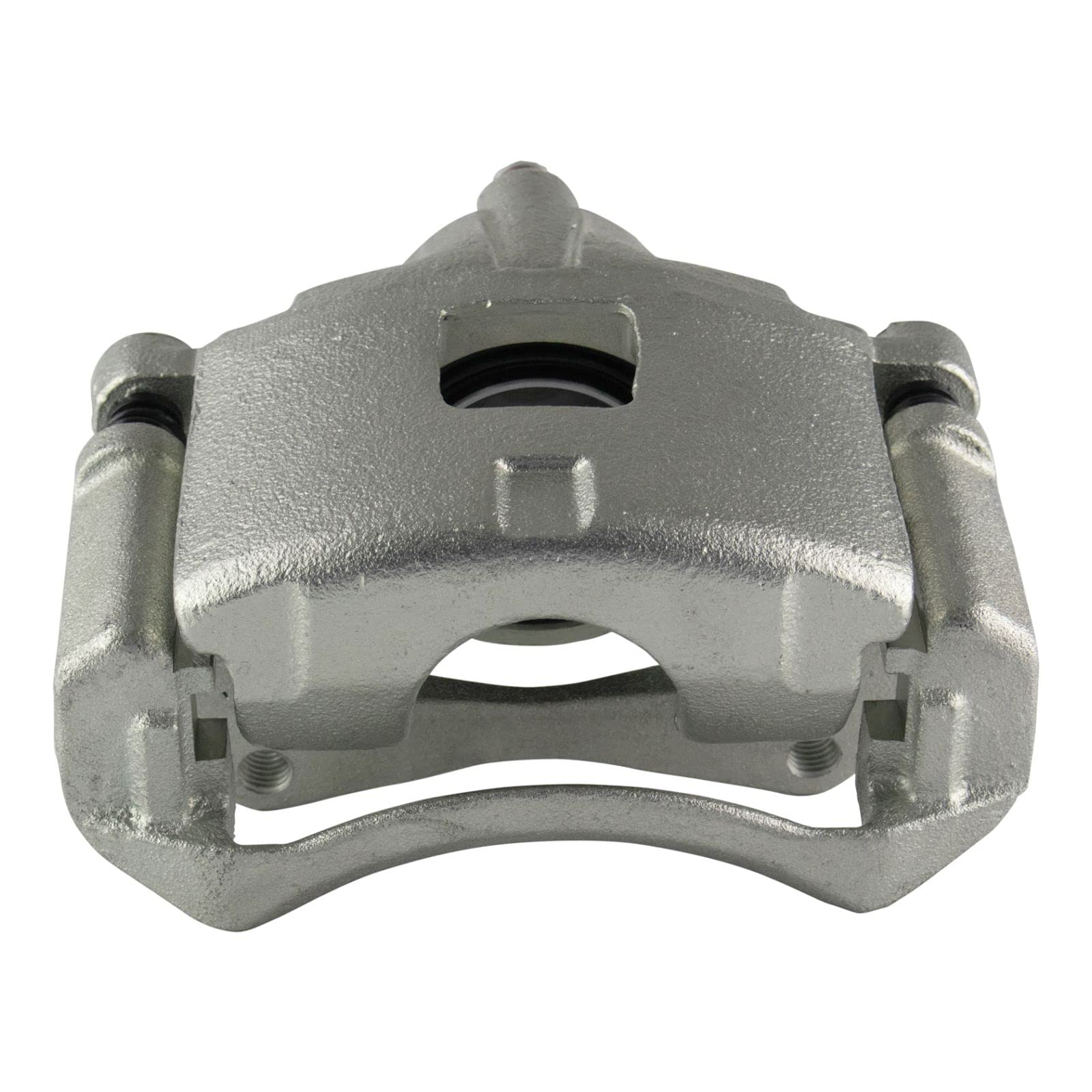 High-Performance Front Ceramic Brake Pads with Drilled & Slotted Zinc Coated Rotors & Calipers Kit - Perfect for Racing, Off-Roading and Daily Driving