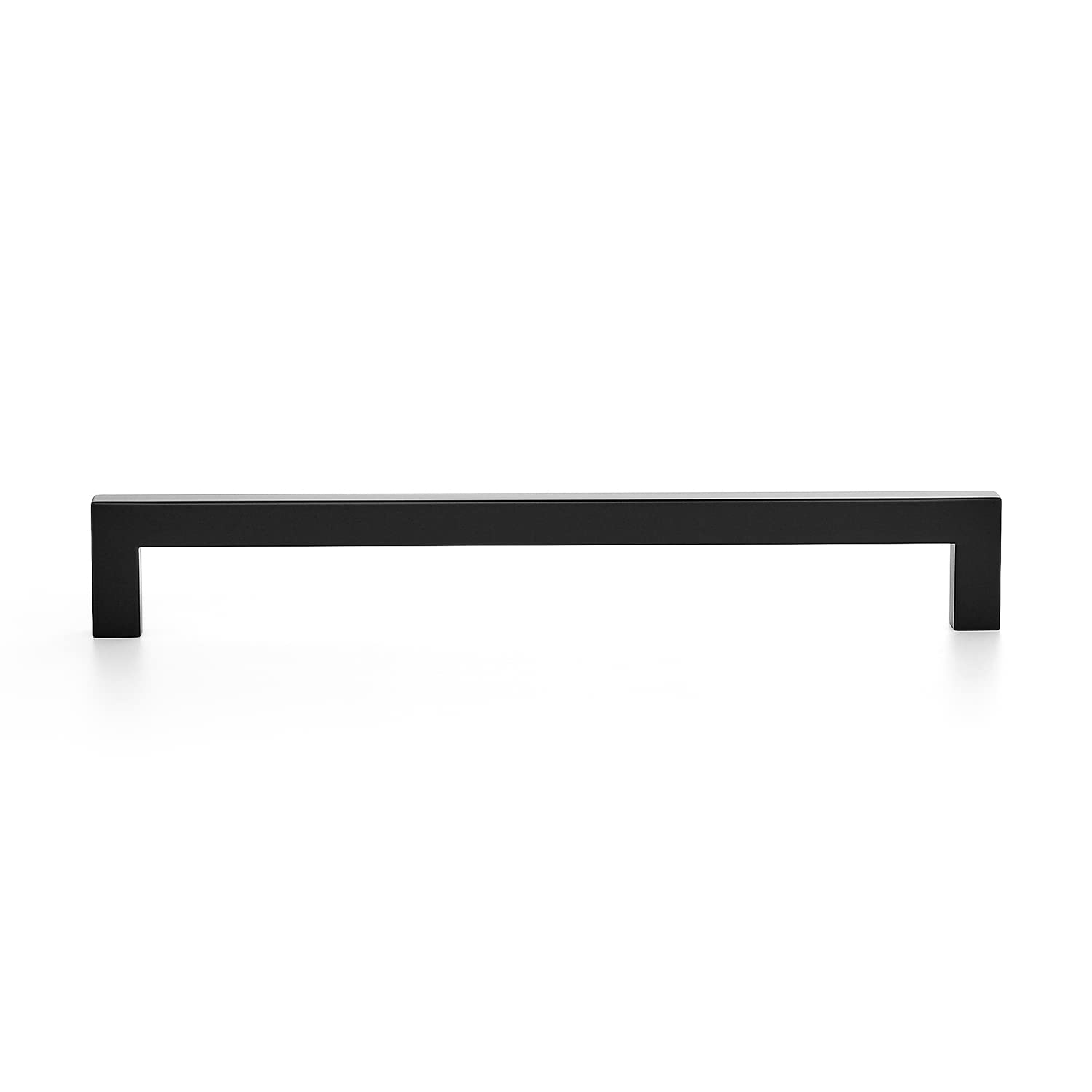 Ravinte 18 Pack 8-4/5 Inch Matte Black Square Cabinet Handles - Modern Kitchen Cabinet Pulls & Drawer Handles for Cabinets, Cupboards, Dressers - Perfect for Home Renovation & DIY Furniture Upgrade