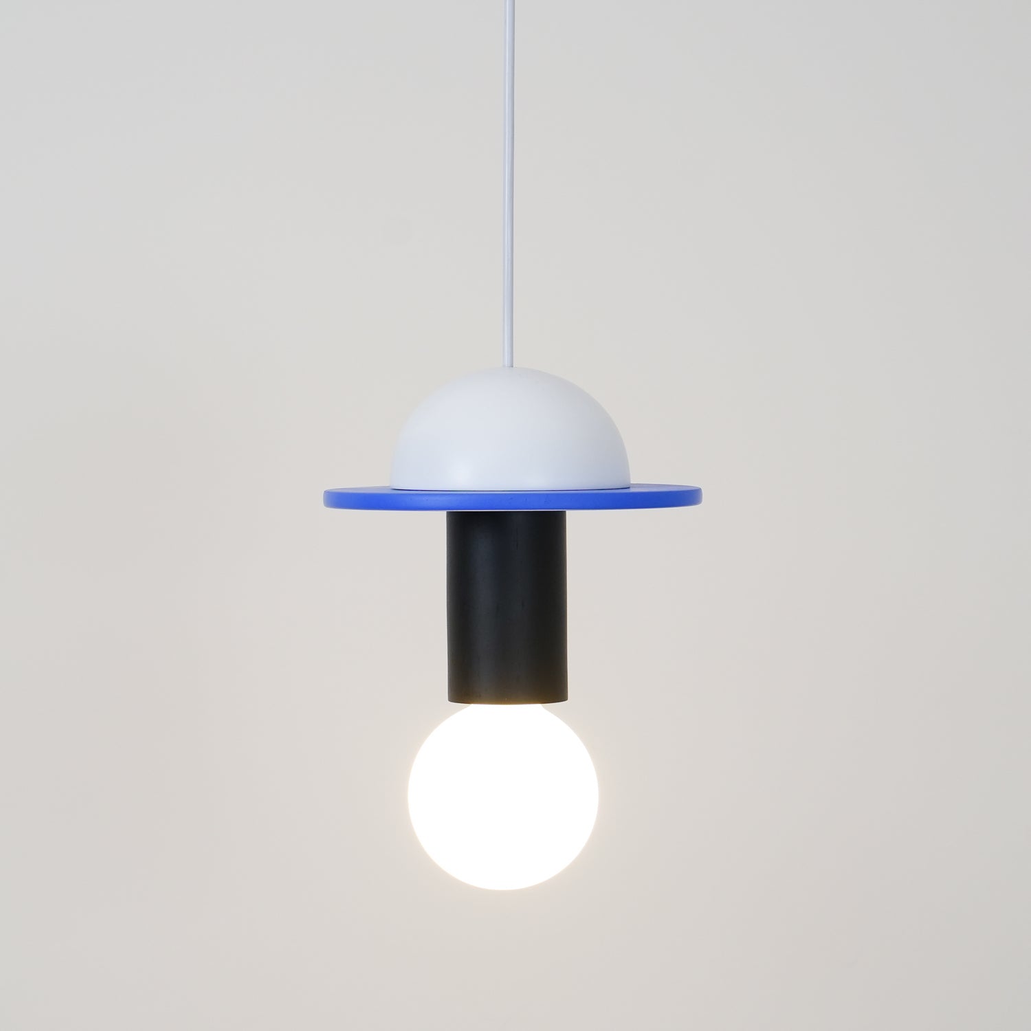 Modern Geometric Building Blocks Pendant Lamp - Handmade Wooden Hanging Light Fixture for Dining Room, Kitchen Island, Living Room & Bedroom Decor
