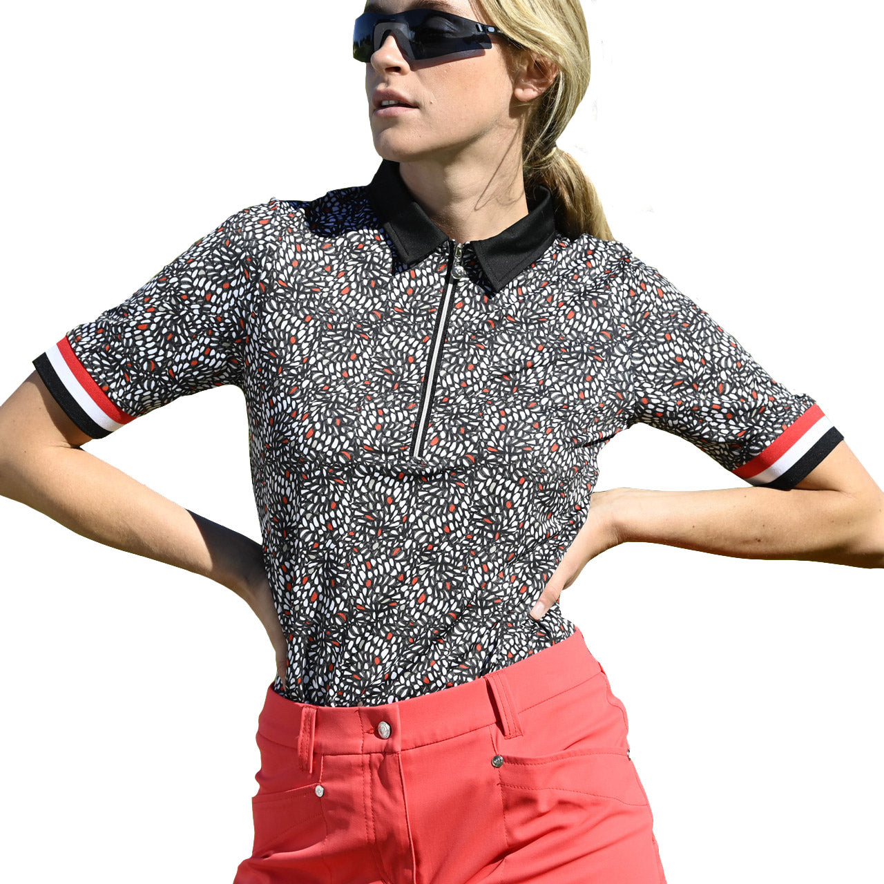 Daily Sports Imola Half Sleeve Women's Golf Polo Shirt - Breathable Moisture-Wicking Performance Top for Golf, Tennis & Outdoor Activities