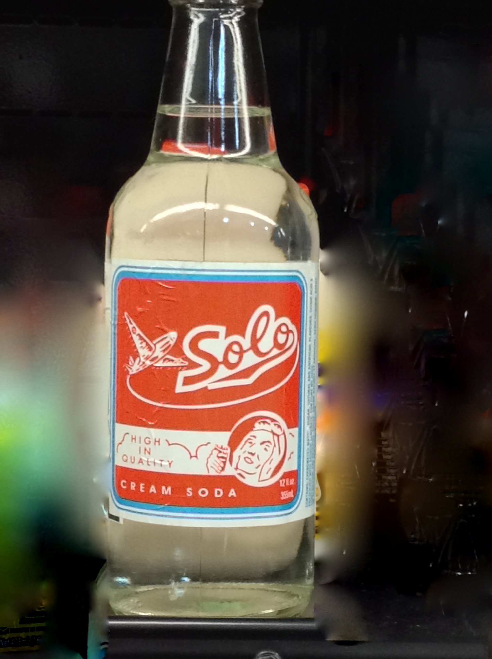 Solo Cream Soda 20 oz (6 Pack) - Refreshing Vanilla Flavored Soda for Parties, BBQs & Summer Gatherings