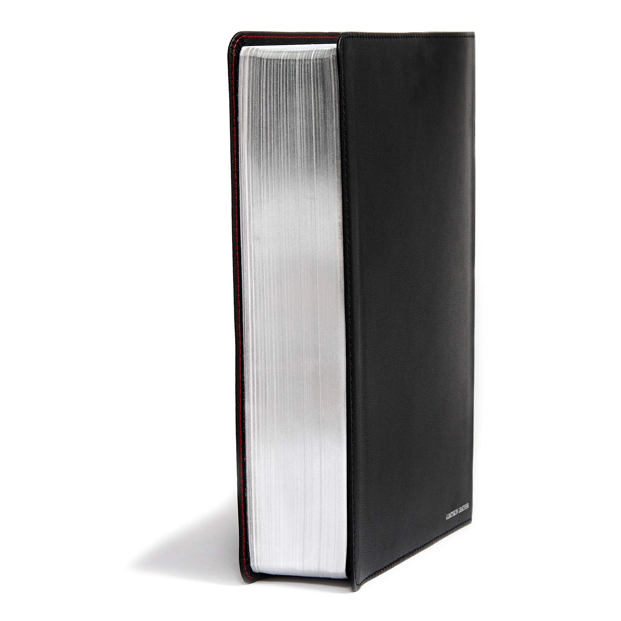 CSB Spurgeon Study Bible - Genuine Black Leather, Black Letter Edition with Study Notes, Commentary, Quotes & Sermon Outlines | Easy-to-Read Serif Font | Perfect for Bible Study, Sermon Preparation & Personal Devotion