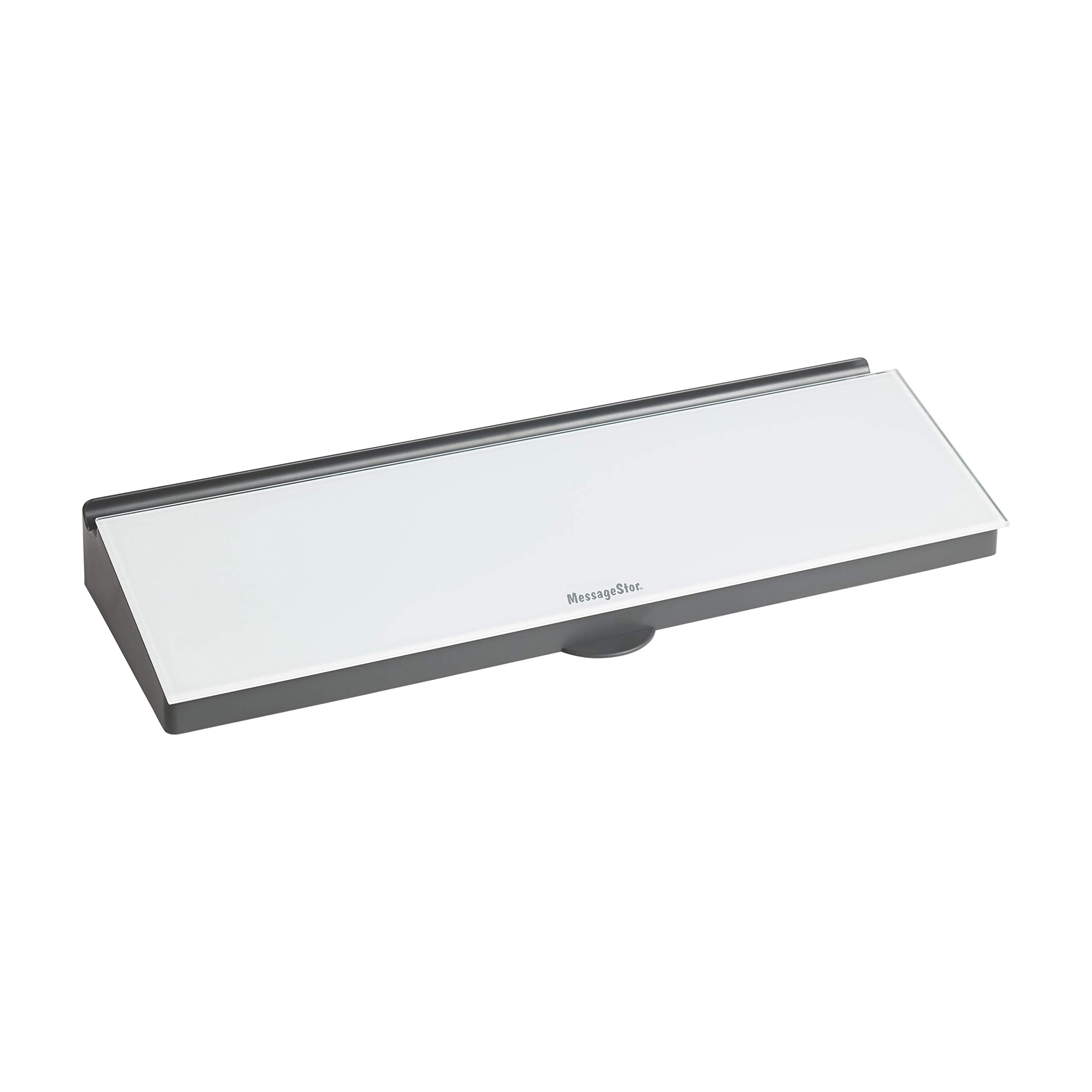 ECR4Kids White MessageStor Keyboard Write and Store Desk Organizer - Perfect for Home Office, School & Workspace Organization