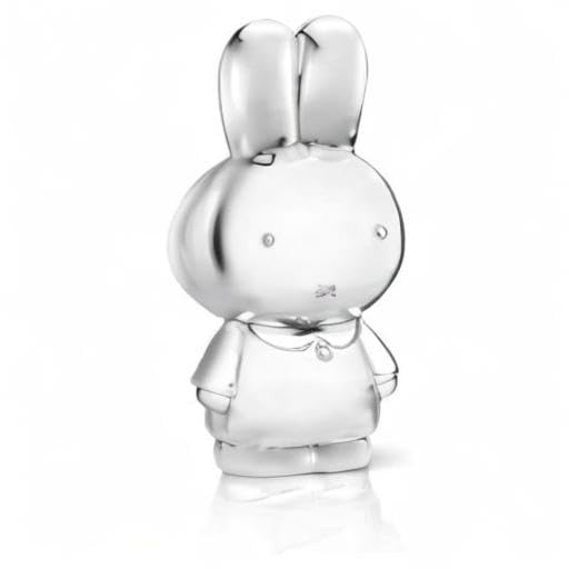 Premium Silver Miffy Money Box - Perfect for Kids' Savings, Piggy Bank Gift & Home Decor