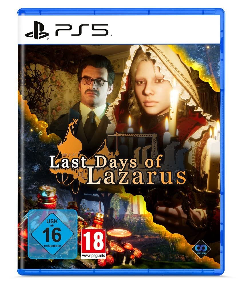 Last Days of Lazarus - PS5 Game | Psychological Horror Adventure | Explore Dark Mysteries & Solve Puzzles | Perfect for Horror Fans & Thrill Seekers