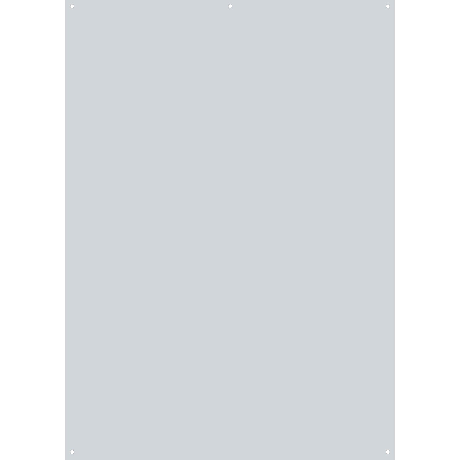 X Drop Vinyl Backdrop – Gray Solid Color (5' x 7') – Durable Photo Backdrop for Studio, Events, and Portrait Photography
