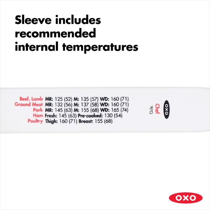 Chef’s Precision Digital Instant Read Meat Thermometer - Fast & Accurate Cooking Thermometer for Grilling, Baking, Roasting & BBQ - Perfect for Kitchen, Outdoor & Professional Use