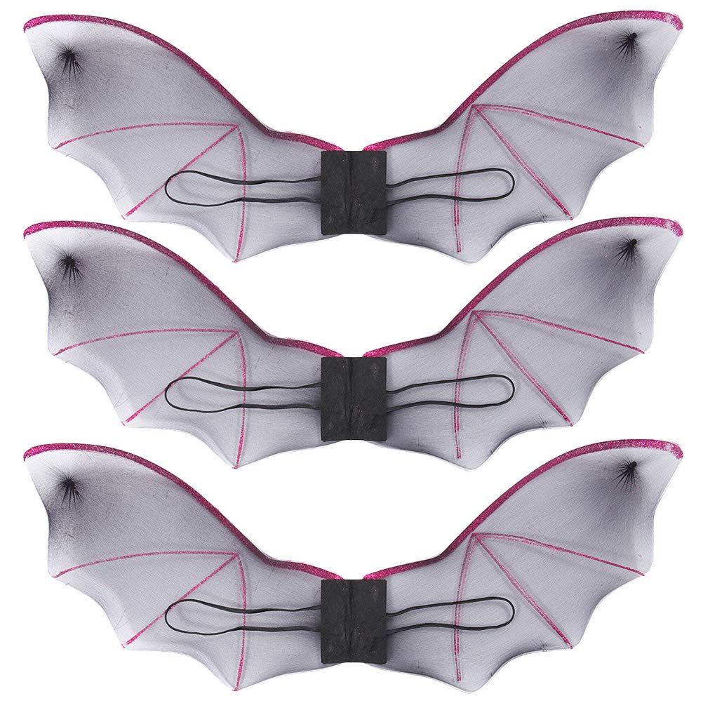 3 Sets Bat Wing Halloween Costume - Realistic Simulated Wings for Halloween Decorations & Cosplay | Perfect for Halloween Parties, Haunted Houses, and Themed Events