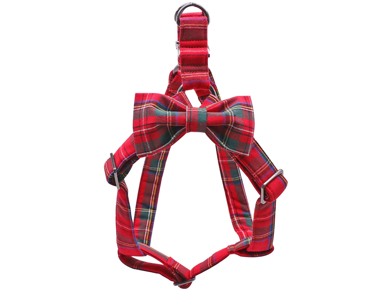 Adjustable Dog Harness with Comfortable Bowtie - Durable Pet Vest for Small, Medium & Large Dogs - Perfect for Walking, Training & Outdoor Adventures
