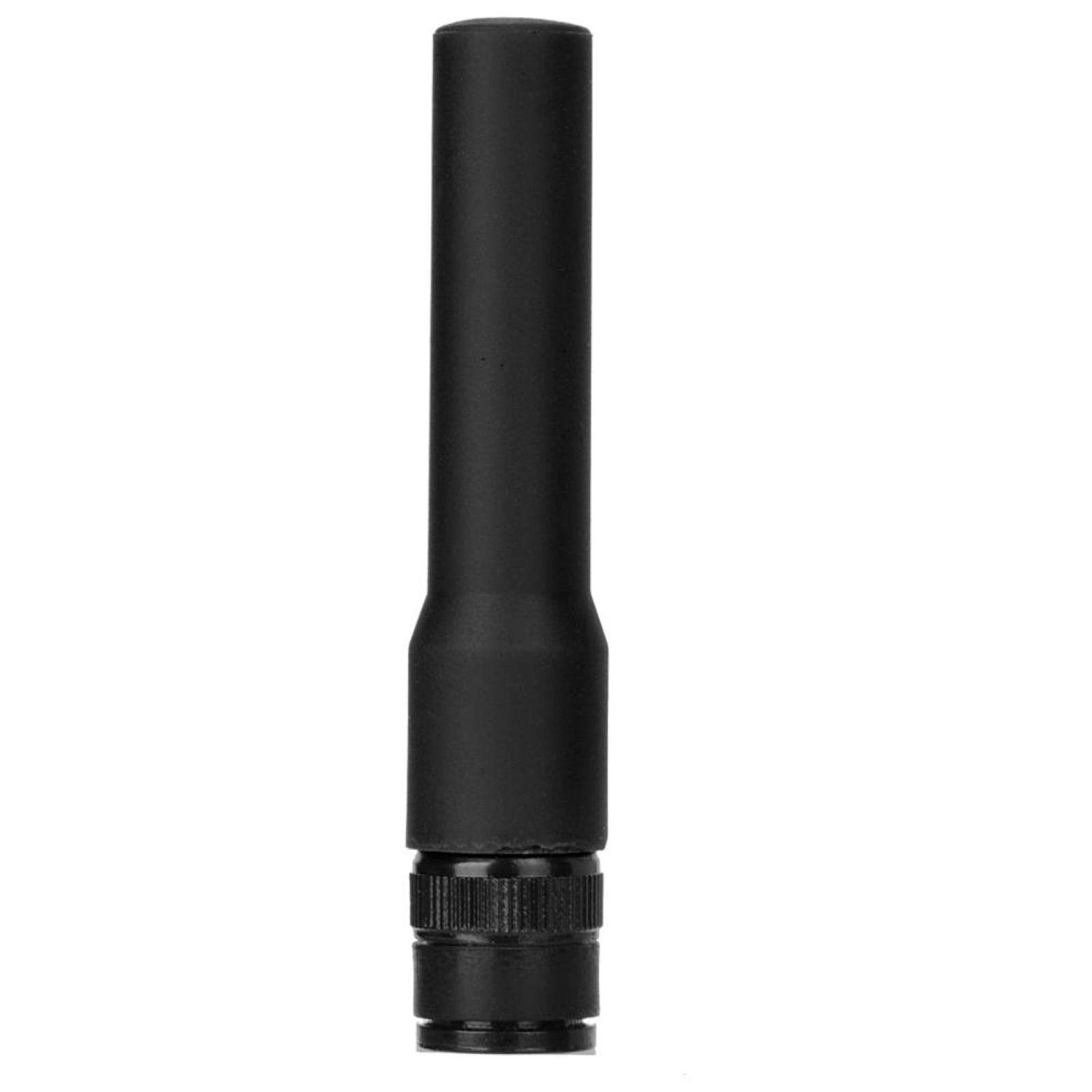 High-Sensitivity 2.95 Inch BNC Male Antenna for Two-Way Radio - Black Silicone Cover (Perfect for Police, Security, and Outdoor Communication)