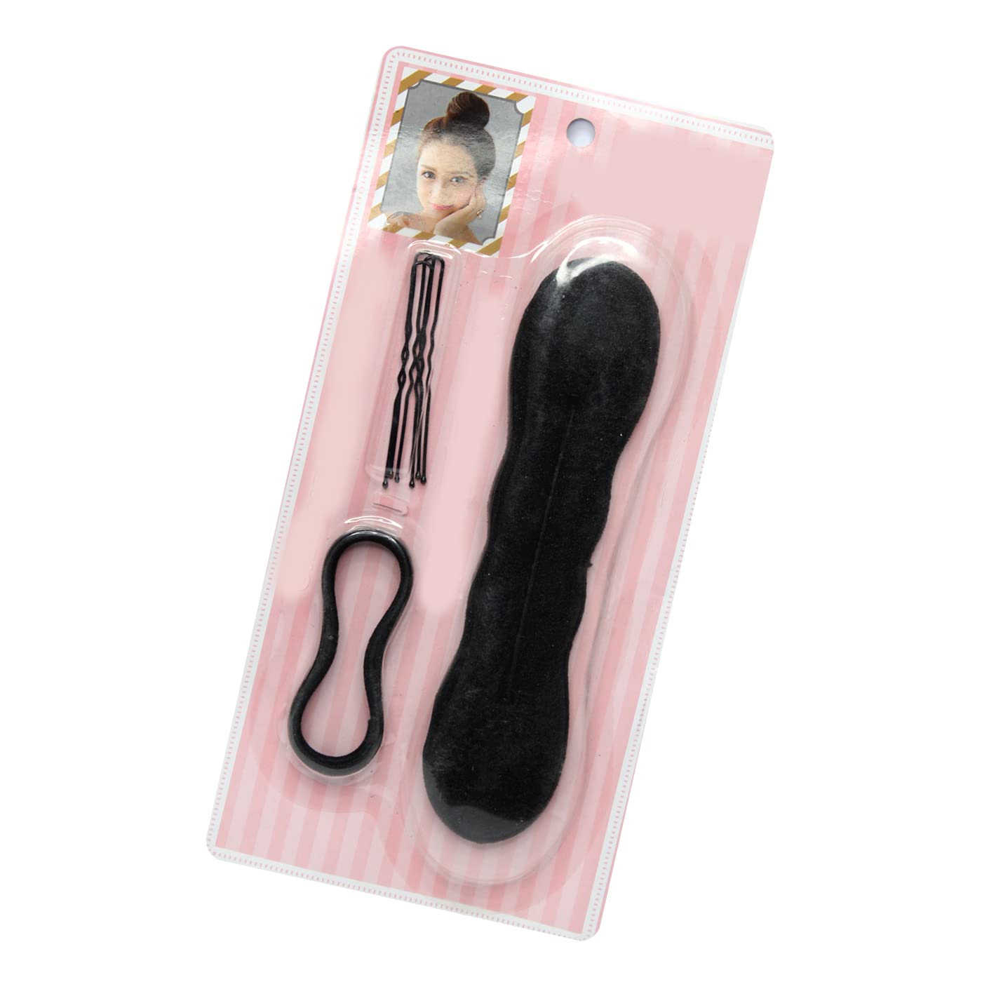7-Piece Synthetic Hair Clip Extensions & Twist Bun Maker Set for Women & Girls - Easy Hair Styling for Parties, Weddings & Everyday Use