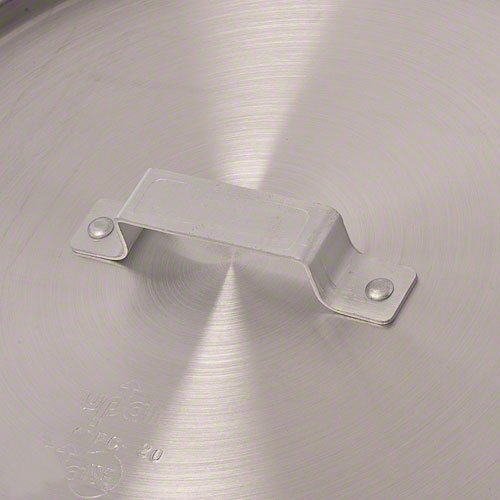 20-Quart Heavy Duty Aluminum Stock Pot with Lid - Perfect for Cooking Soups, Stews, and Large Batch Meals in Commercial Kitchens or Home Use