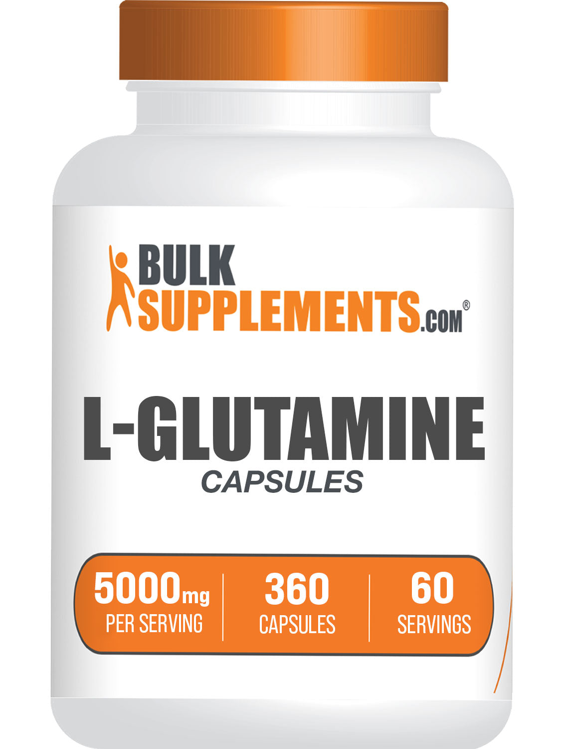 Premium L-Glutamine Capsules 1000mg - 120 Count for Muscle Recovery & Immune Support - Post-Workout Supplement for Athletes & Fitness Enthusiasts