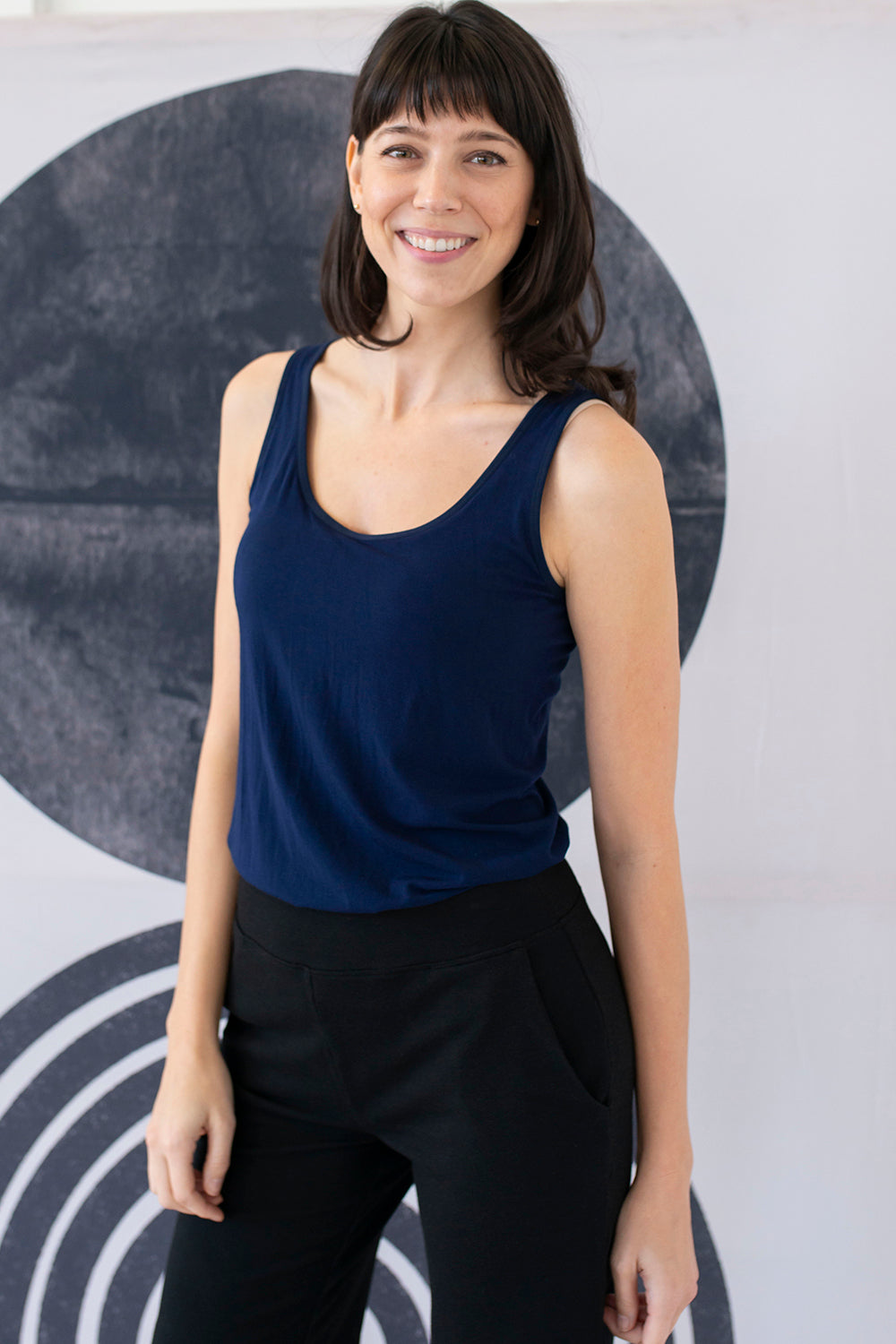 Seamless Bamboo Bra Tank Top - Soft Comfortable Wireless Bralette for Women - Perfect for Yoga, Lounge & Everyday Wear