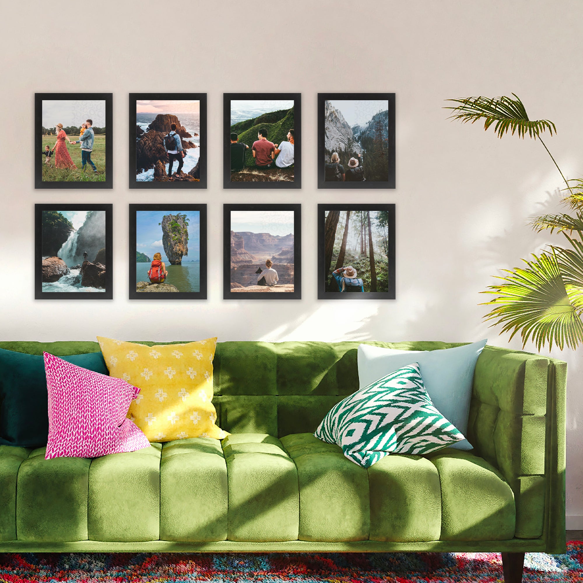 Premium Hector Full Frame Photo Frame - Elegant Wall Display for Family Photos, Wedding Pictures & Artwork - Perfect for Living Room, Bedroom & Office Decor