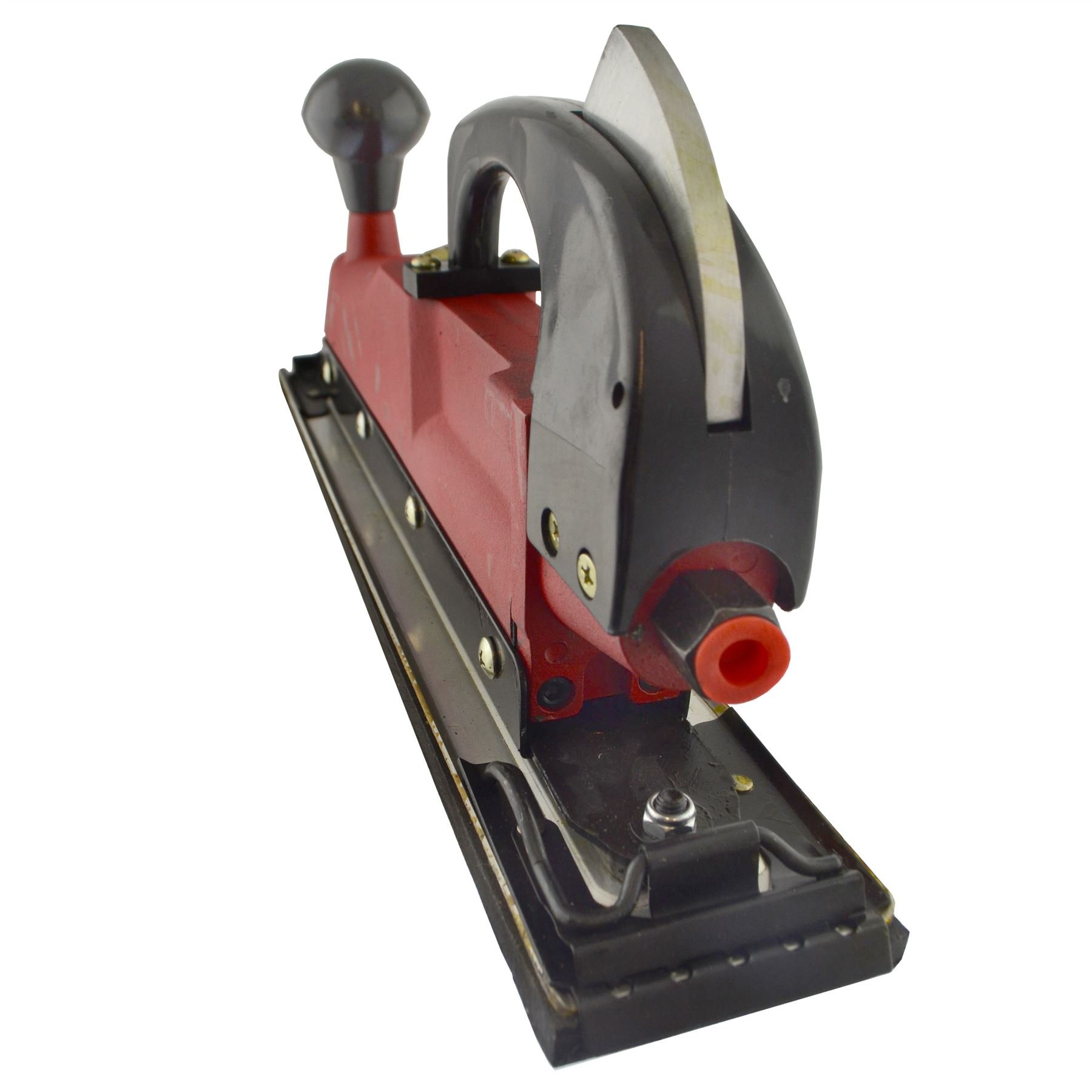 Dual Piston Straight Line Air Sander - 2500 RPM Flat Bed for Auto Body Repair (AN127) | Perfect for Car Dent Removal & Surface Smoothing
