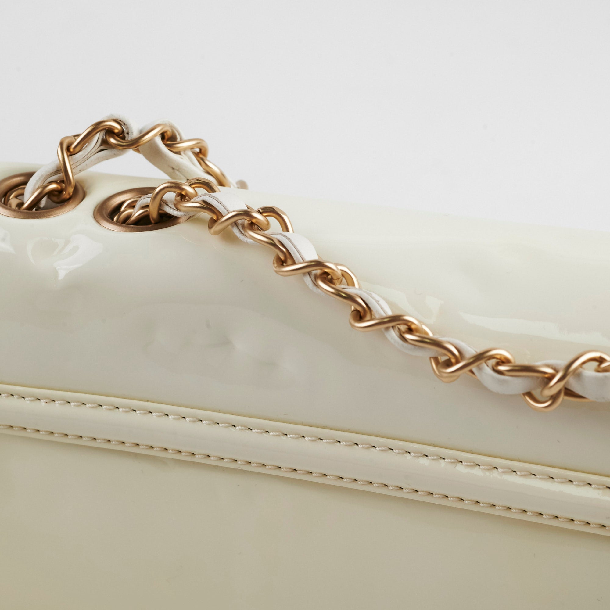 Chanel Black Rectangle Patent Leather Shoulder Bag for Women - Luxury Designer Handbag for Work, Evening & Special Occasions