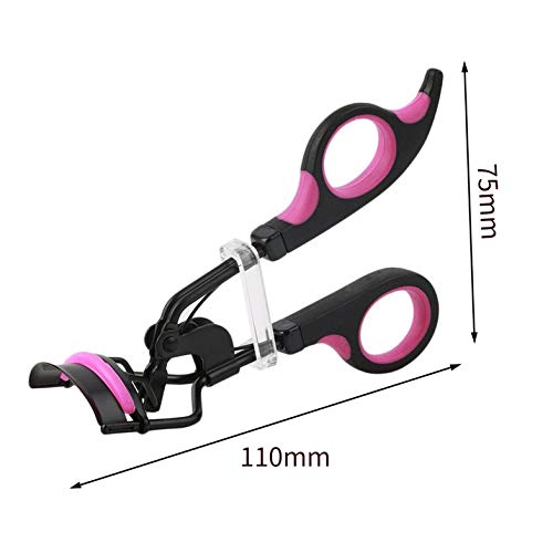Natural Curl Eyelash Curler for Women - Black False Eyelash Curling Clip with Comfort Grip | Perfect for Daily Makeup, Party & Special Occasions