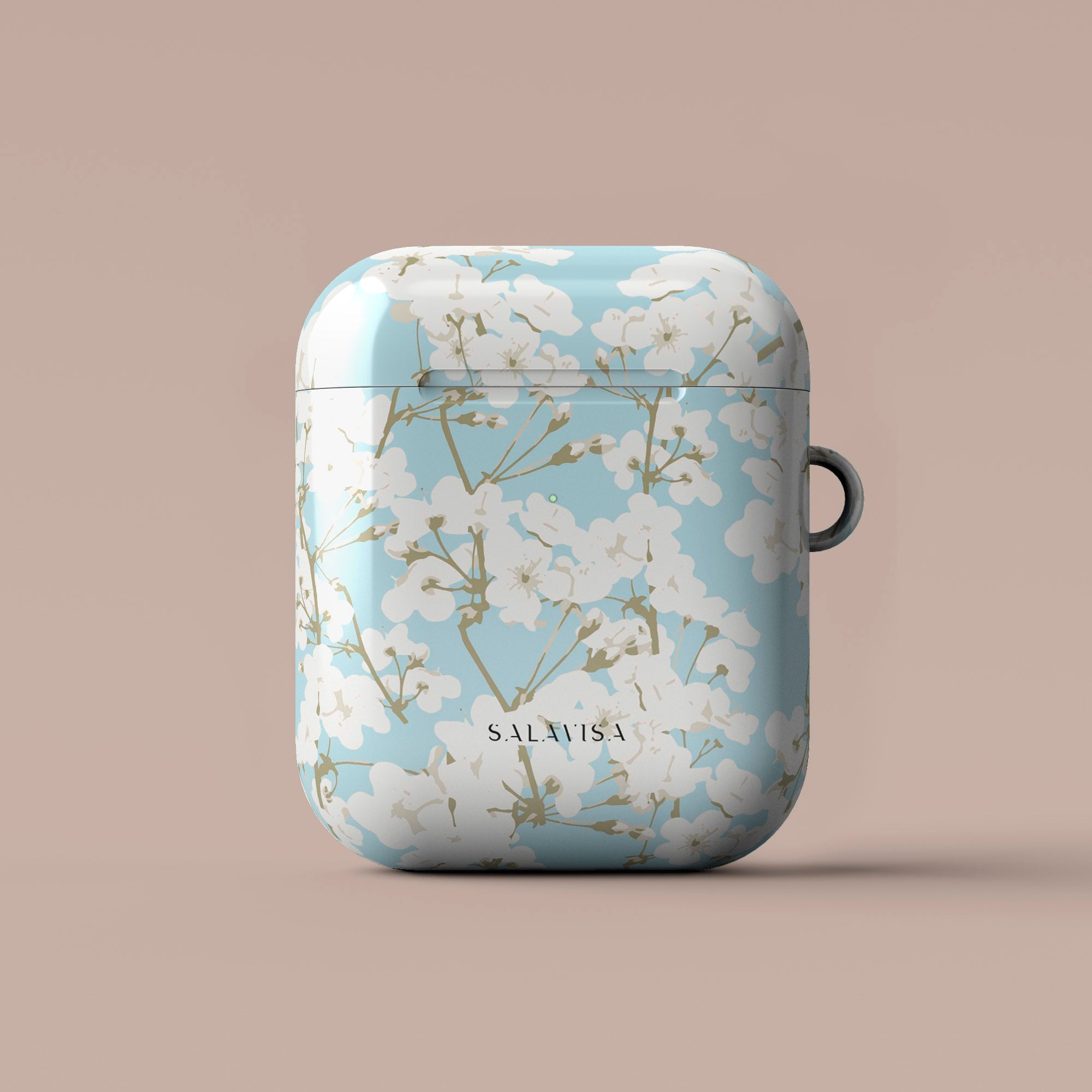 Cute Spring Apple Flower AirPods Case Cover - Protective Silicone Case for AirPods 1/2/3 & Pro - Perfect for Spring Fashion, Gifts & Daily Use