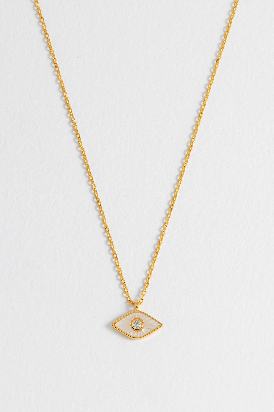 Pearl Evil Eye Necklace for Women - Protection Jewelry with Genuine Pearls & Blue Evil Eye Charm - Perfect for Spiritual Protection, Gift Giving & Everyday Wear
