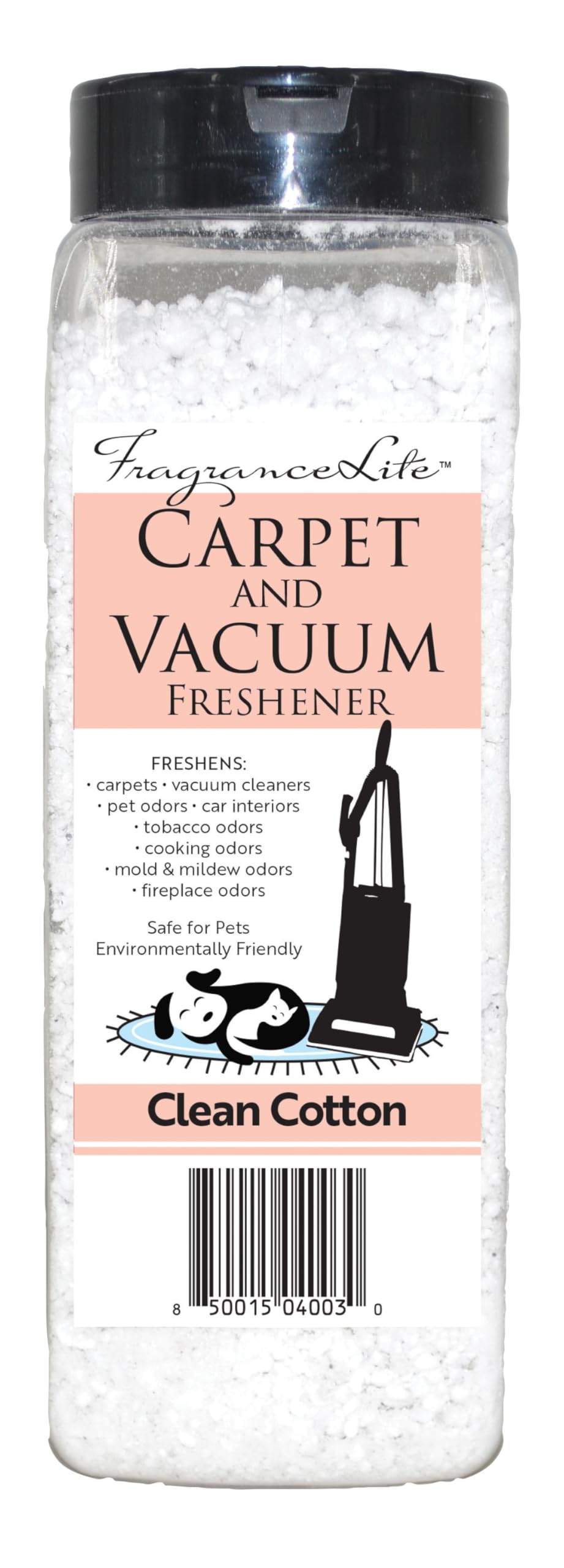 Everclean Carpet Freshener - Clean Cotton Scent for Home & Vacuum