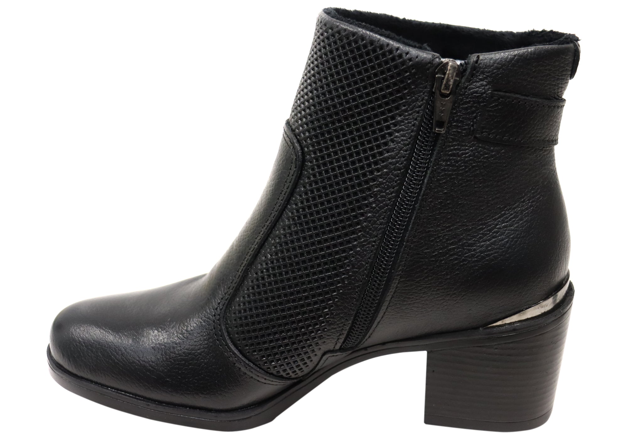 Pegada Mercury Women's Comfortable Brazilian Leather Ankle Boots - Stylish & Soft for Everyday Wear, Office & Casual Outings