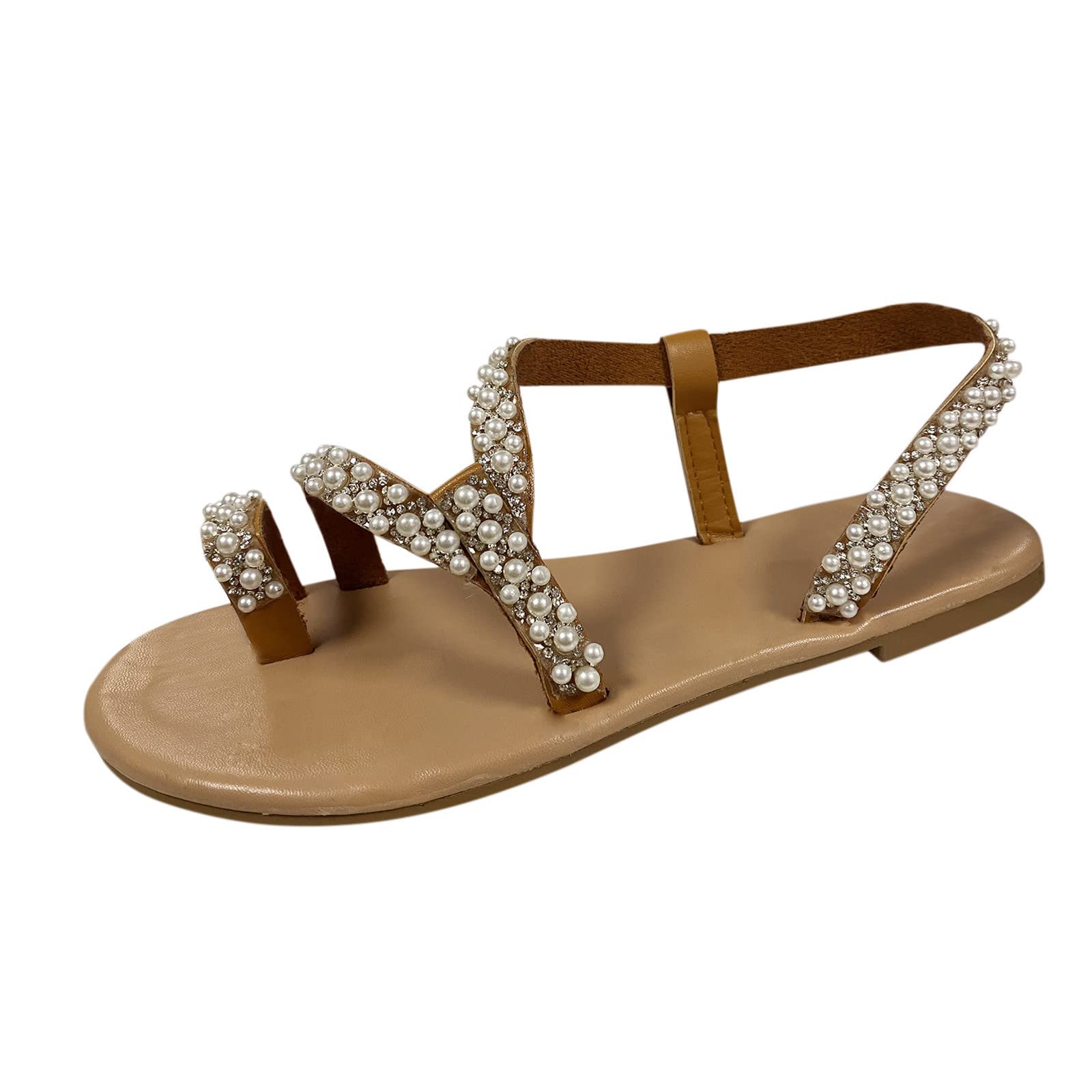 Women's Flat Color Fashion Lace-Up Sandals - Casual Suede Flip Flops for Ladies | Perfect for Beach, Vacation & Summer Outfits