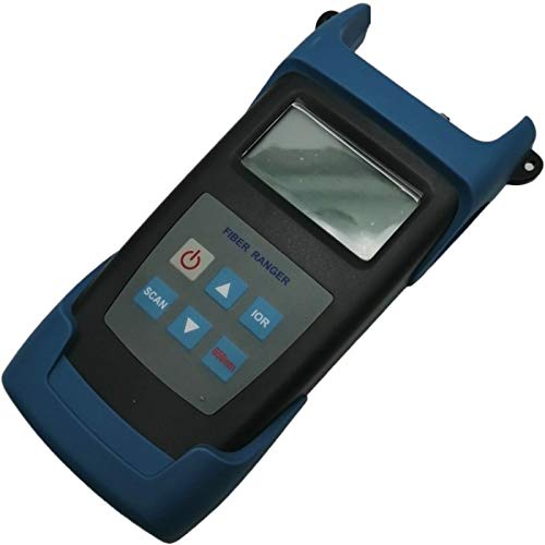 JW3305 Handheld Optical Fiber Ranger - 1550nm/1310nm Fiber Obstacle Detector with 15m 9/125um SM Fiber & 650nm VFL | Perfect for Network Maintenance, Cable Testing & Fiber Optic Installation