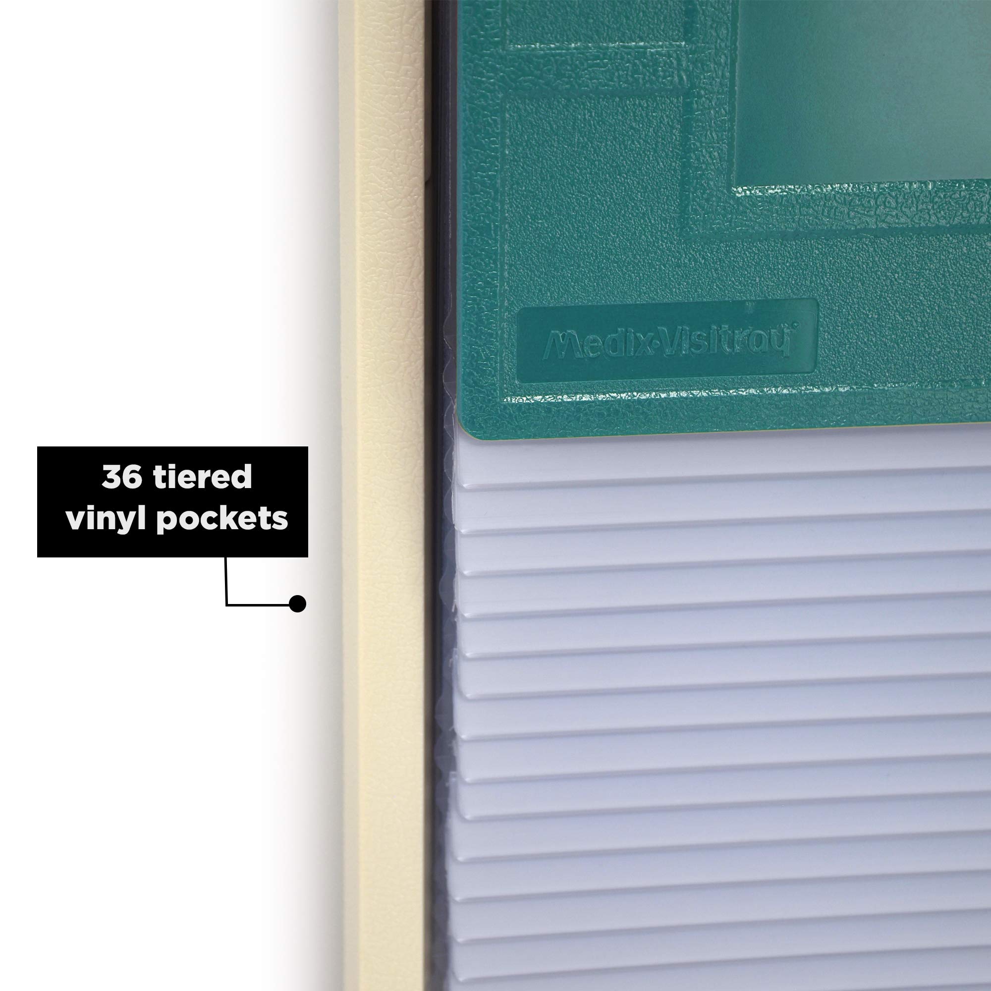 Carstens 26-Pocket Kardex-Visitray Document Filing System for 8