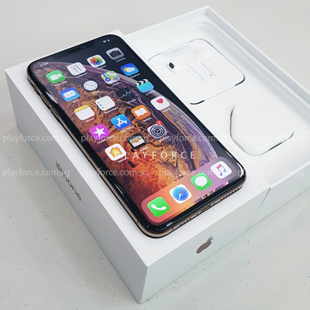 iPhone XS Max 512GB Gold - Unlocked Smartphone with Face ID, 6.5