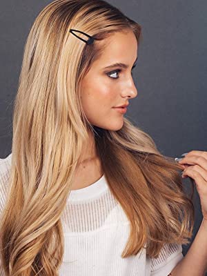 ALIBA COLLECTION 40-Piece Black Metal Hair Clips Set - Tik Tak Hair Accessories for Girls, Women & Baby Girls | Perfect for School, Parties & Everyday Styling
