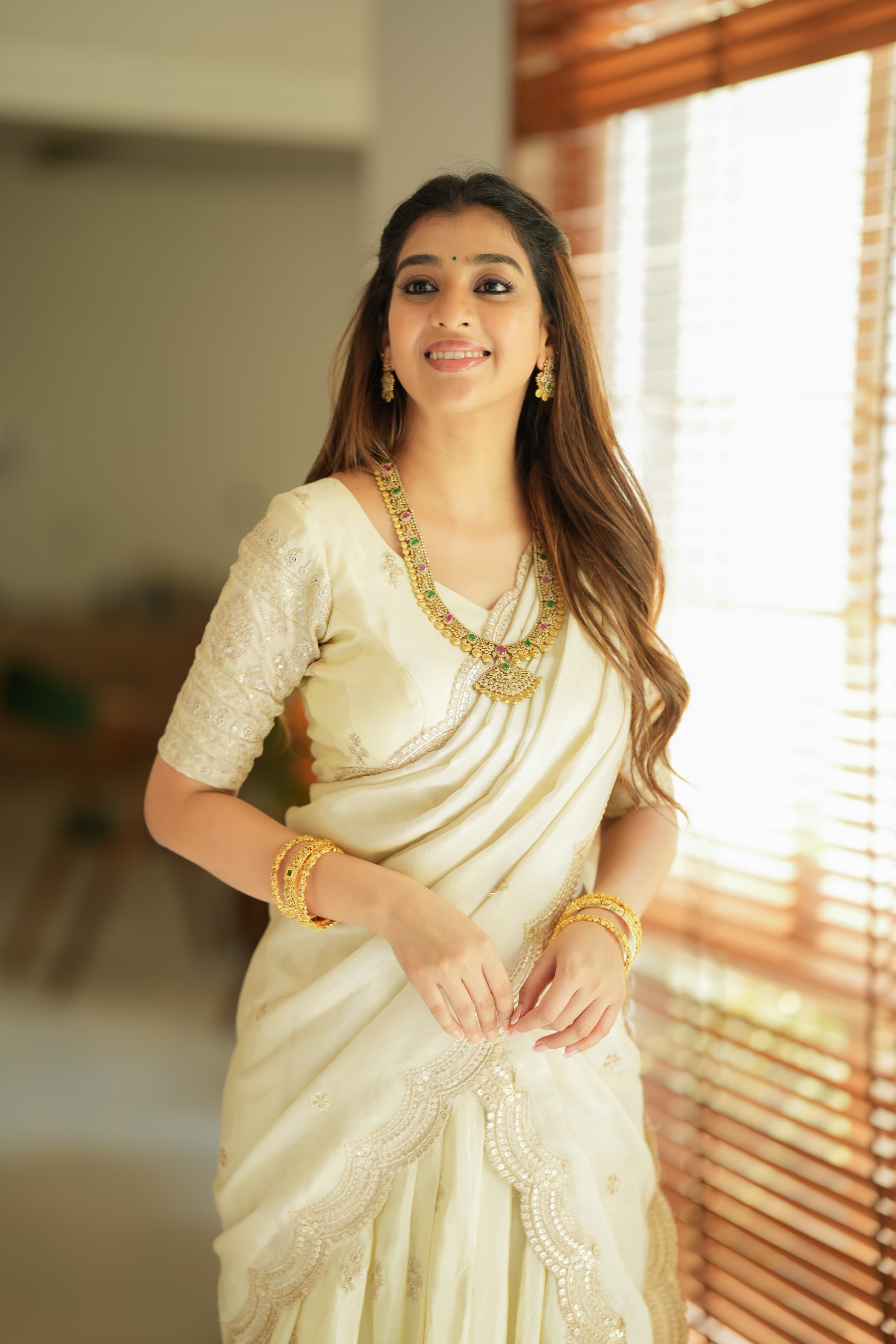 DD753 Mallika Pure Tissue Half Saree - Elegant Indian Traditional Wear for Weddings & Festivals | Lightweight & Comfortable for Daily Use