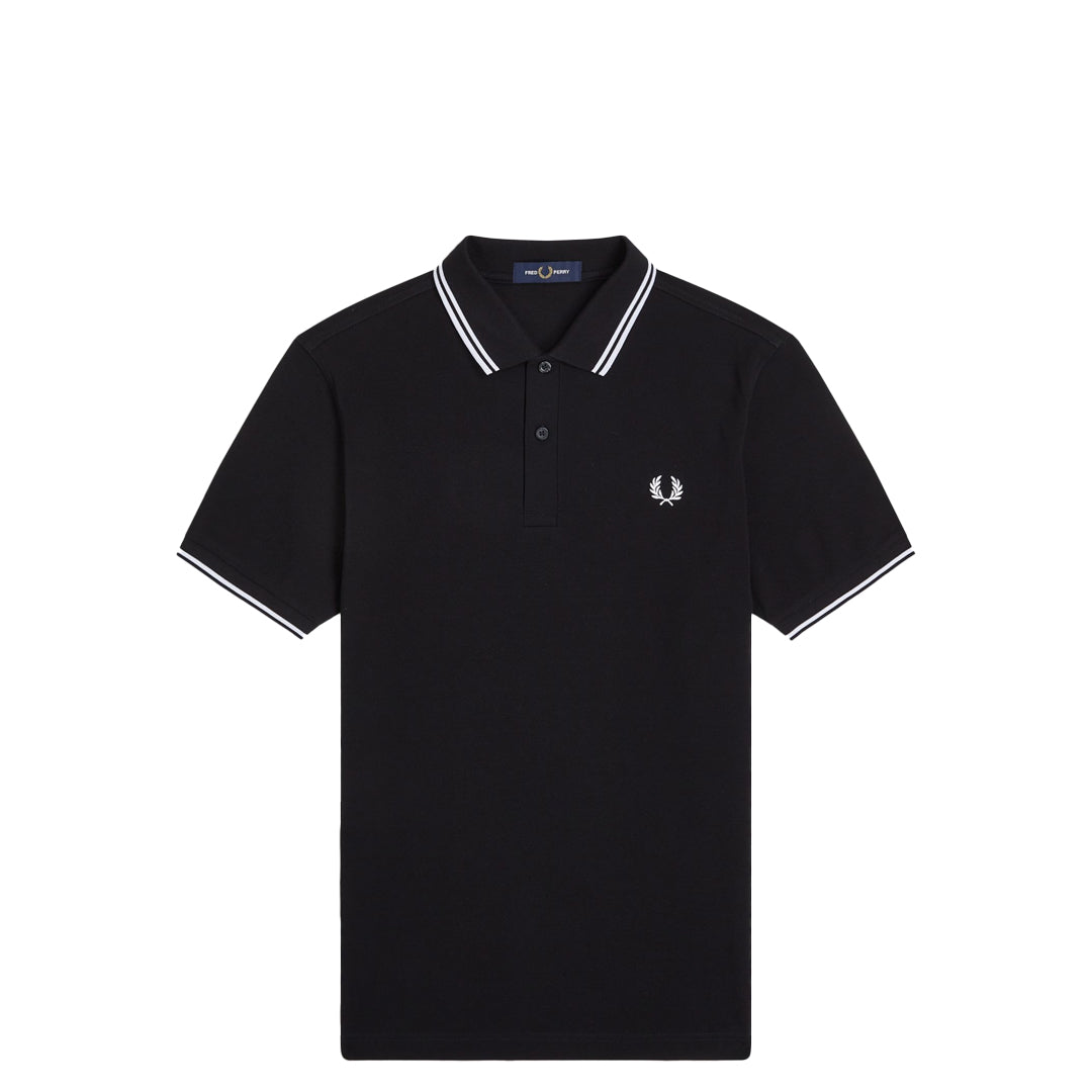 Premium Black Twin Tipped Piqué Shirt for Men - Comfortable Business Casual Wear for Office & Outdoor Activities
