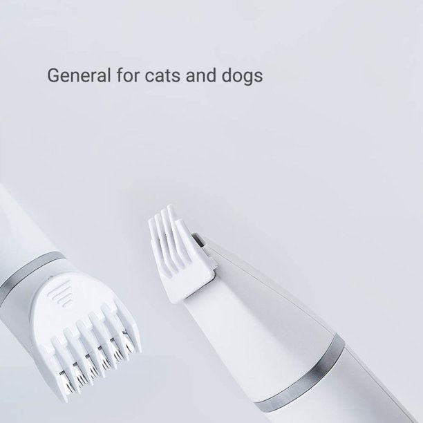 2 in 1 Double Head Electric Pet Clippers for Dogs - Professional Grooming & Trimming Tool for Home Use, Travel & Professional Pet Salons