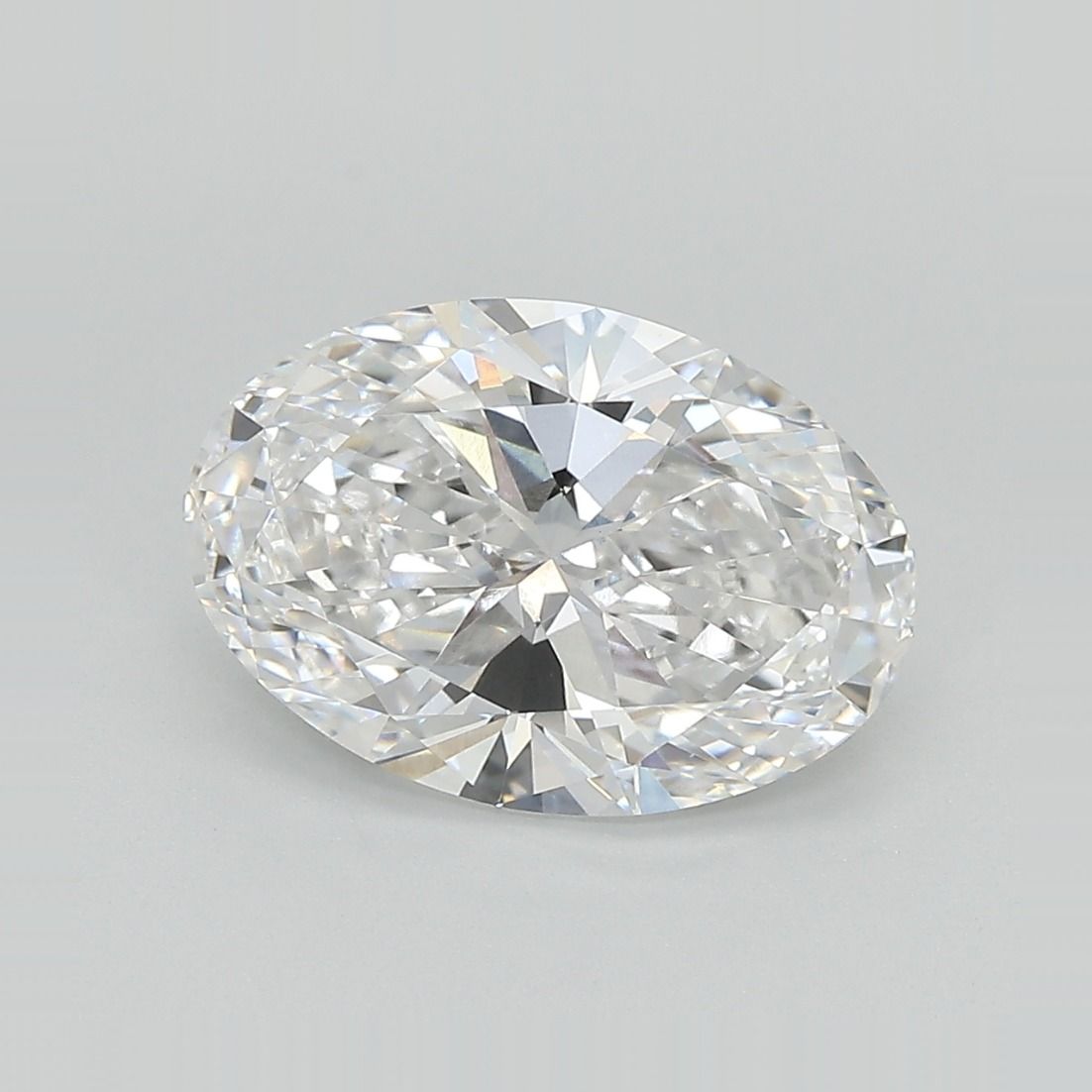 3.2 Carat D VVS2 Oval Lab-Created Diamond - Perfect for Engagement Rings & Luxury Jewelry