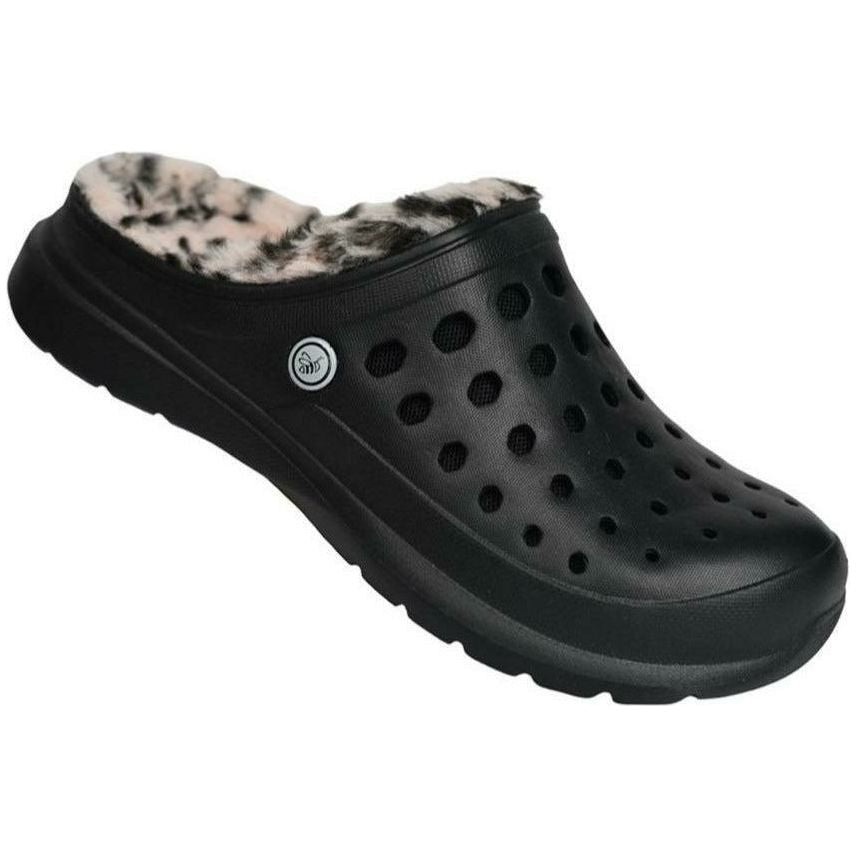 JOYBEES Women's Cozy Lined Clogs - Comfortable House Slippers for Indoor & Outdoor Use - Final Sale