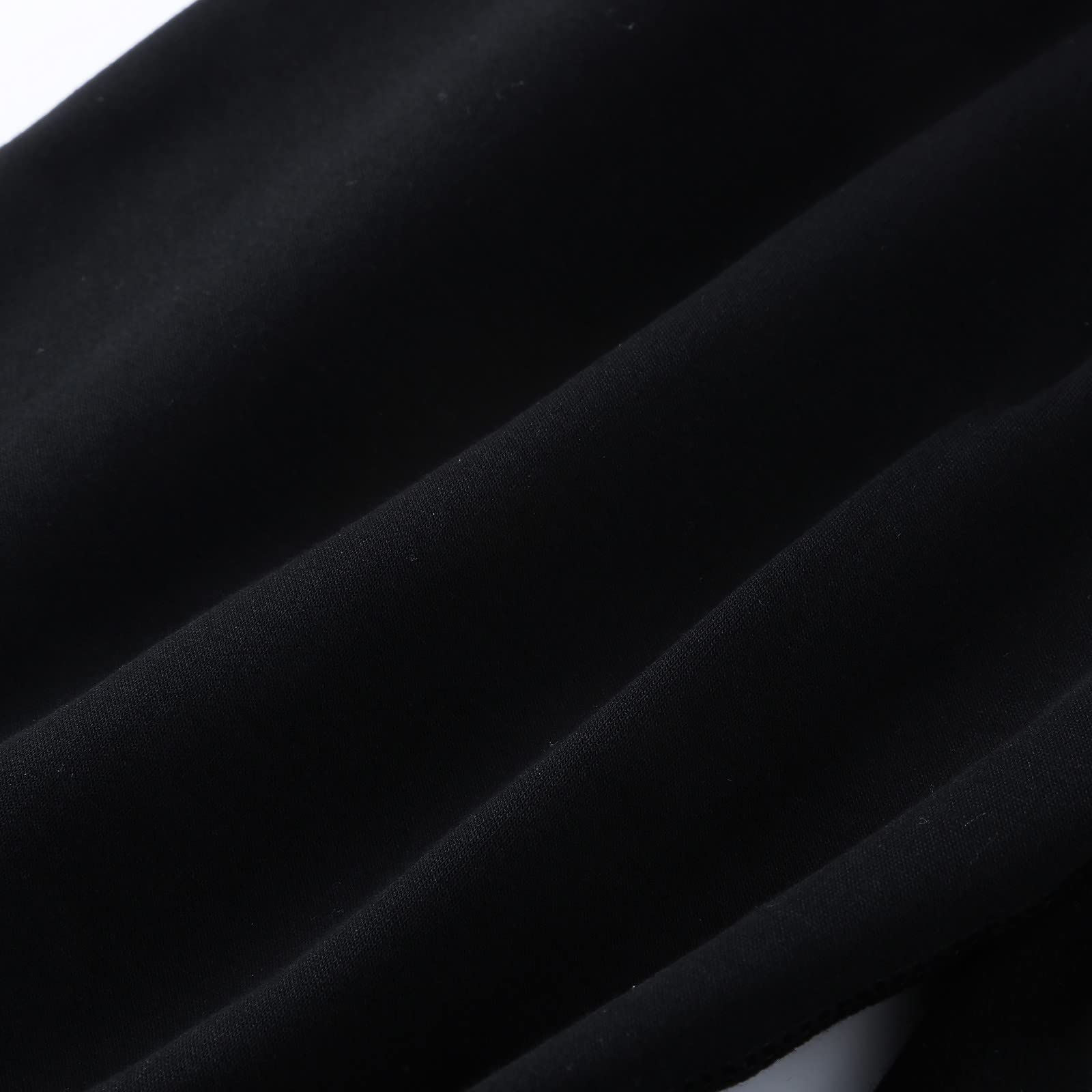 Men's Compression Tights - Stretch Fitness Leggings for Gym & Ski - Black 3XL