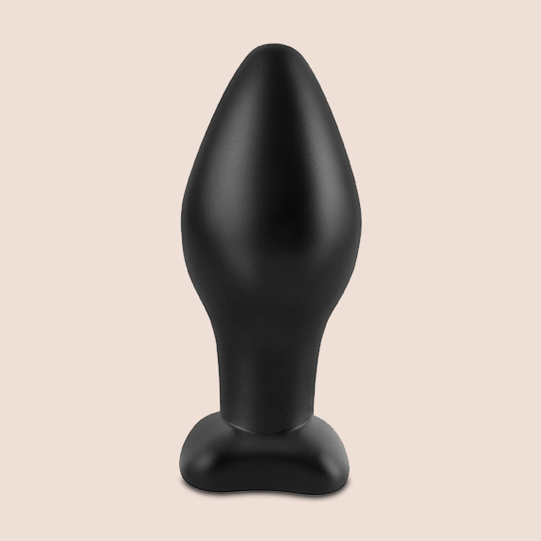 Anal Fantasy Large Silicone Butt Plug with Tapered Tip - Comfortable & Safe for Beginners & Advanced Users - Perfect for Solo Play, Couples Fun & BDSM Scenes