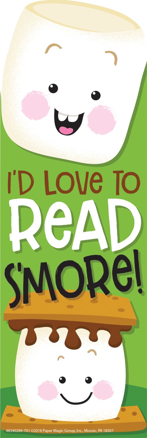 Eucalyptus Marshmallow Scented Bookmarks - Pack of 24 Book Markers for Reading, Gifts & Aromatherapy