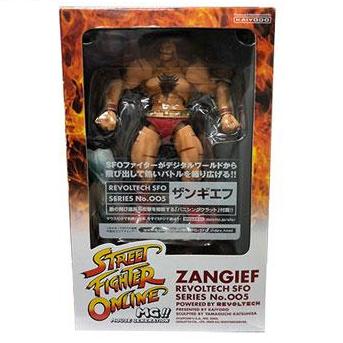 Street Fighter Online Zangief Action Figure - Revoltech Series No. 005 Collectible Toy for Fighting Game Fans | Perfect for Display, Gaming Battles & Anime Collections