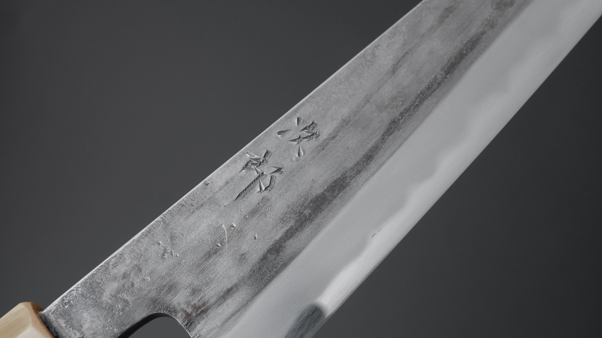 Premium Jiro Tsuchime Sujihiki 210mm Japanese Slicing Knife - Taihei Tagayasan Wood Handle (#512) - Perfect for Sushi, Sashimi & Meat Carving