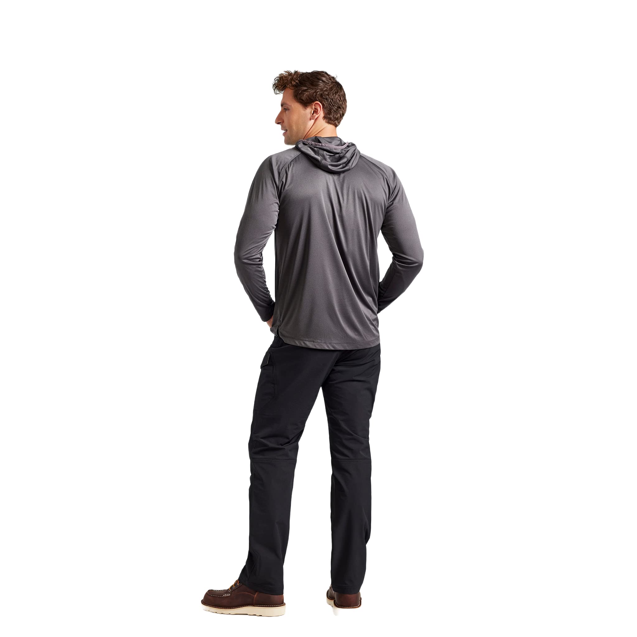 TRUEWERK Men's T2 WerkPant - Water Resistant Lightweight Work Pants with 4-Way Stretch & Multi-Pockets | Durable Technical Workwear for Construction, Carpentry & Outdoor Jobs